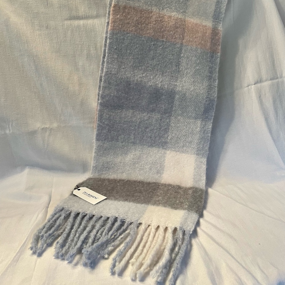 Pia Rossini Connolly blanket scarf, blue